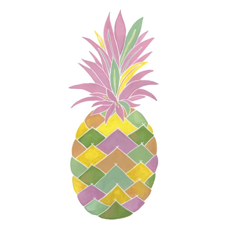 Bunte Ananas
