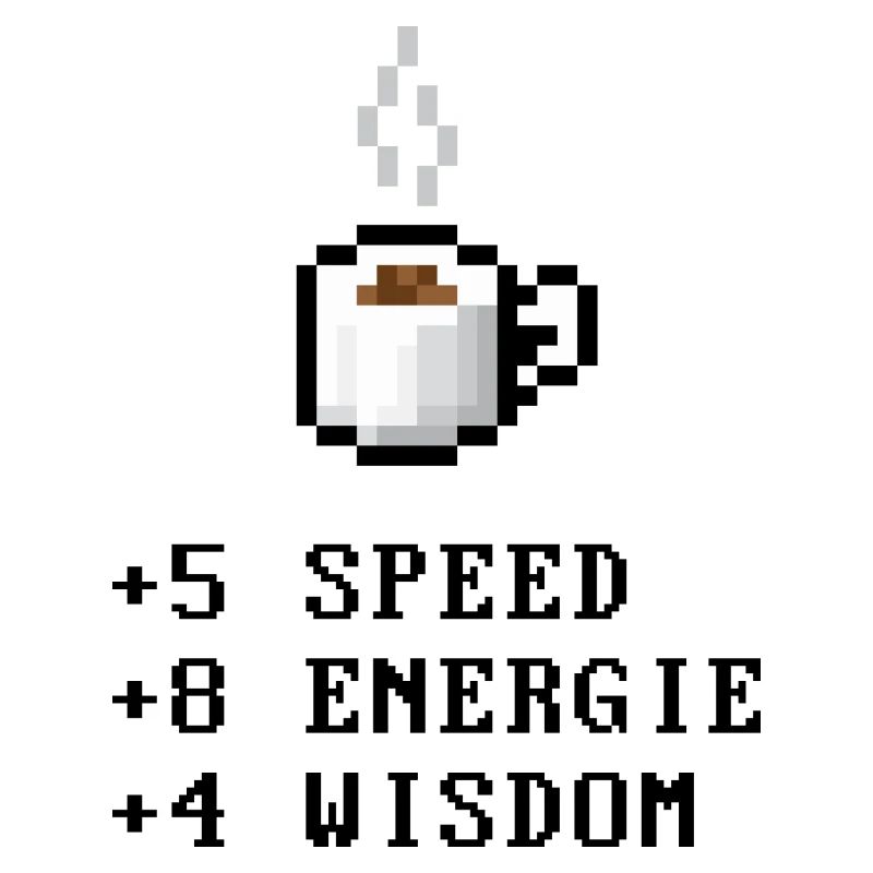 Pixel café avec Stats