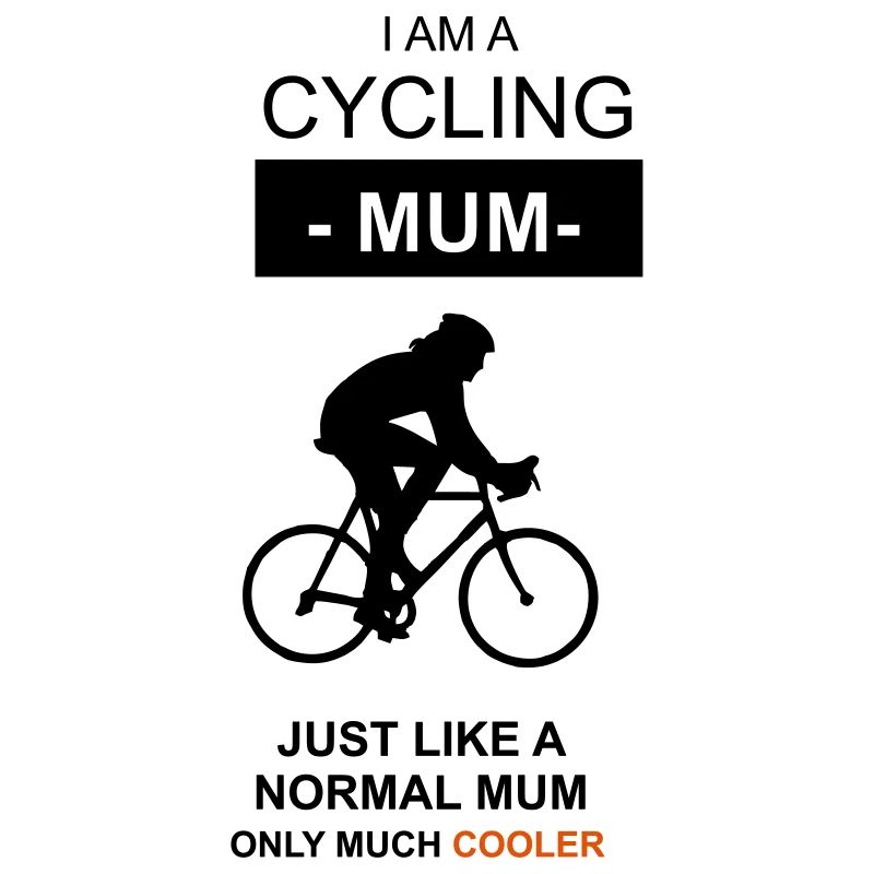 Cyclisme, maman, cyclisme, mère