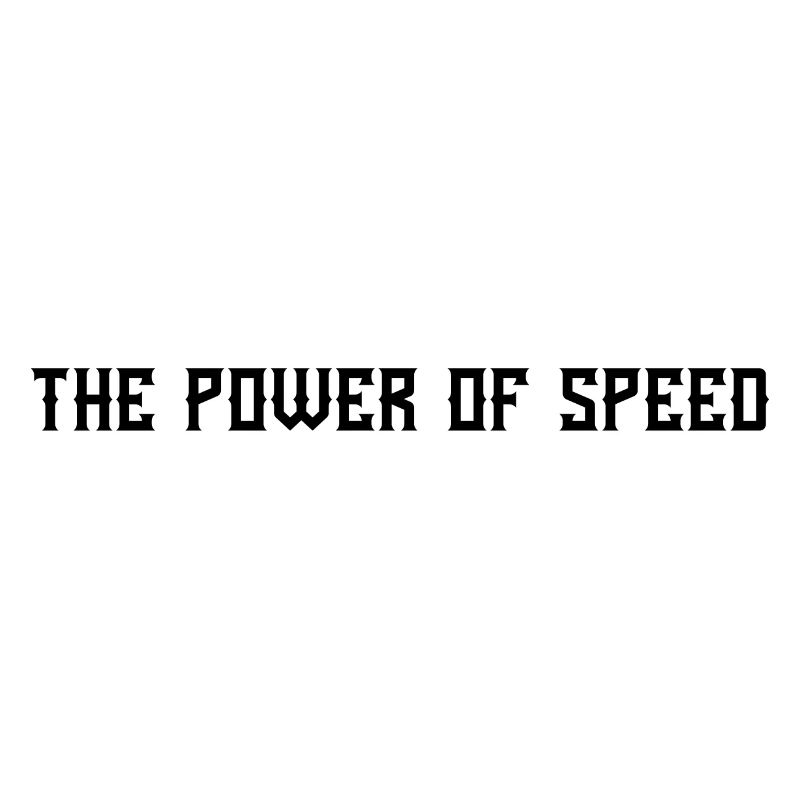 La puissance de la vitesse