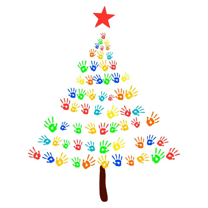 Weihnachtsbaum Kinder Frieden