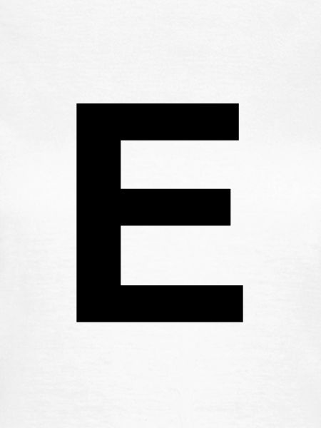 Buchstabe E