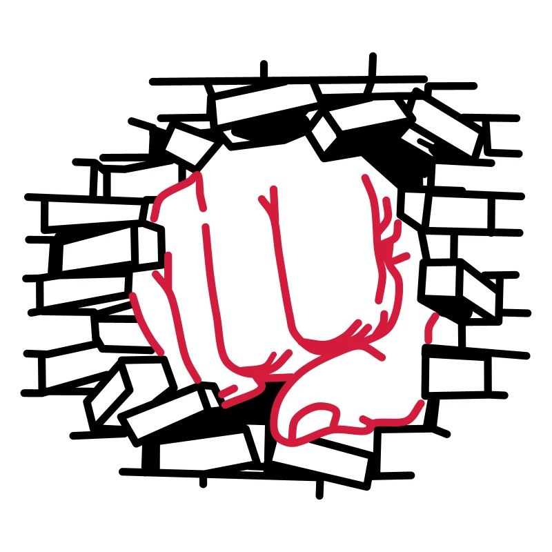 Fist dick, fist, beating