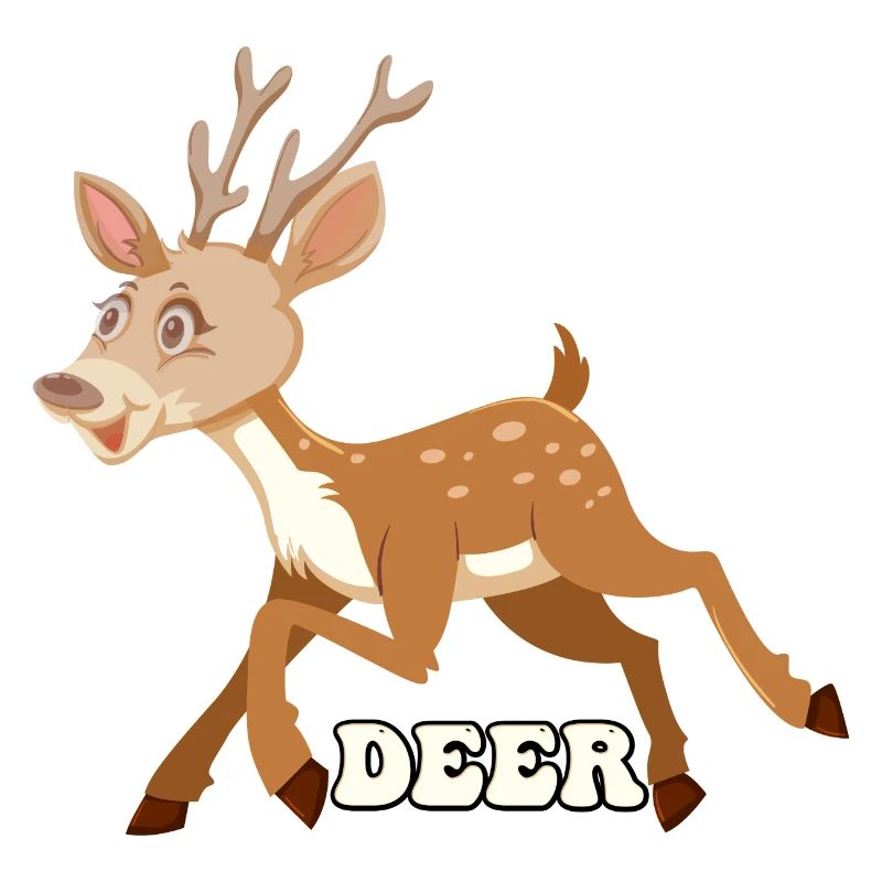 Whimsical Deer Sprint