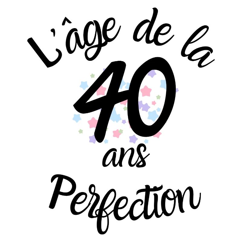 40 jaar oud, de leeftijd van perfectie