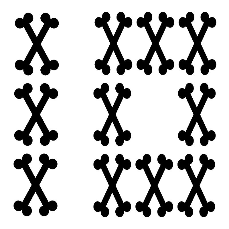 Number 10 Ten Bones