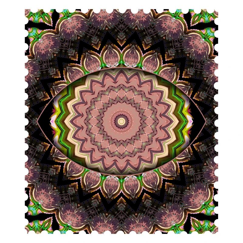 Cascade de Fleurs de Mandala