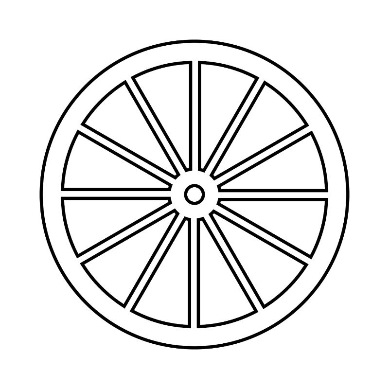 Roue de chariot