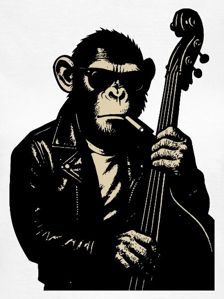 Monkey Rocker Lederbass