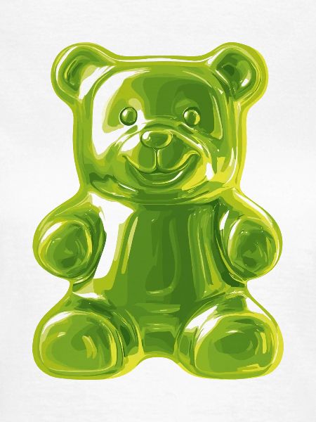 Grüner Gummibärchen
