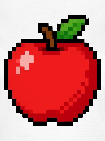 Apfel Pixel Obst