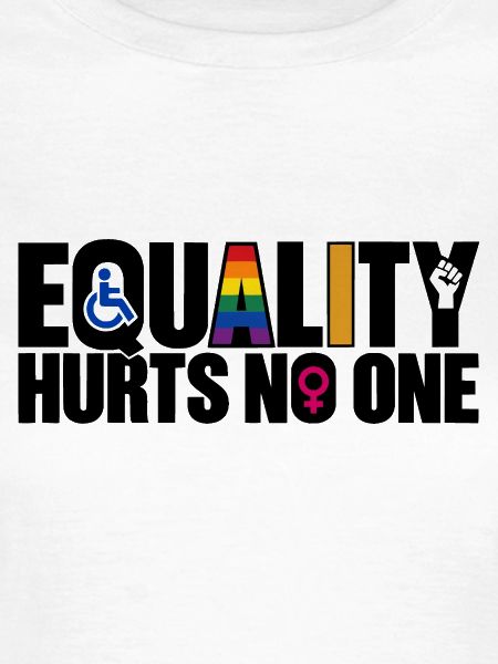 Equality Hurts No One – Gleichberechtigung