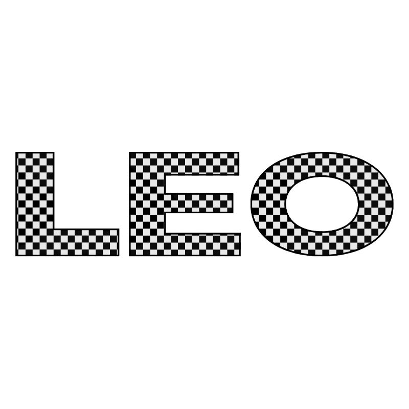 LEO – Checkerboard Zodiac Statement