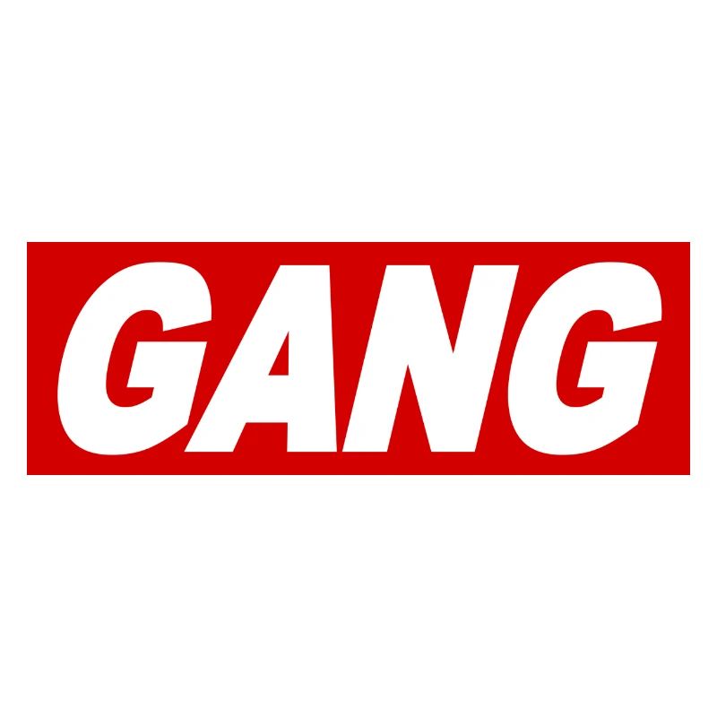 GANG cooler Spruch Obey Zeichen Geschenkidee
