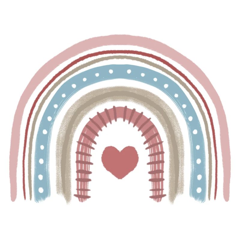 Regenbogen Boho