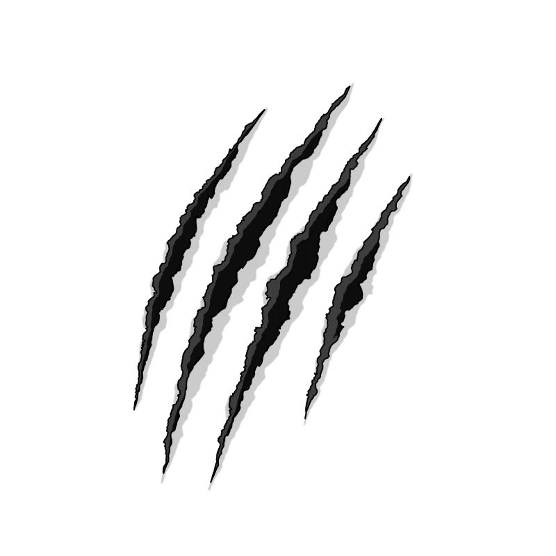 Black scratch