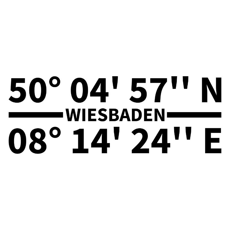 Coordonnées de Wiesbaden