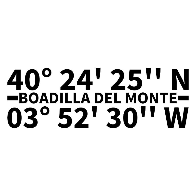 Coordonnées de Boadilla del Monte