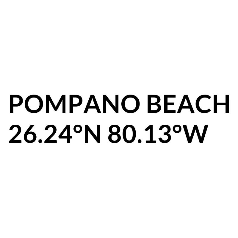 Pompano Beach, Florida, USA Coordinates