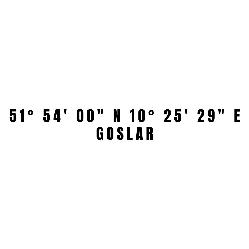 Goslar Lower Saxony Coordinates