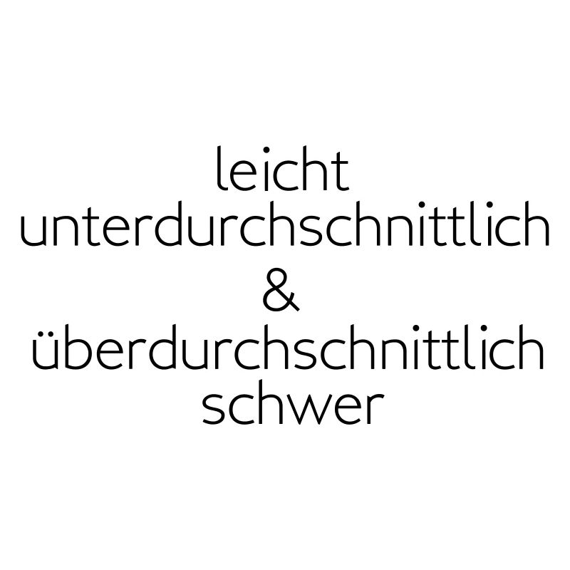 durchschnittlich