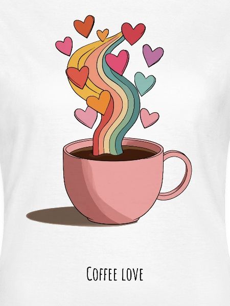 KaffeeLiebe Regenbogen Dampf
