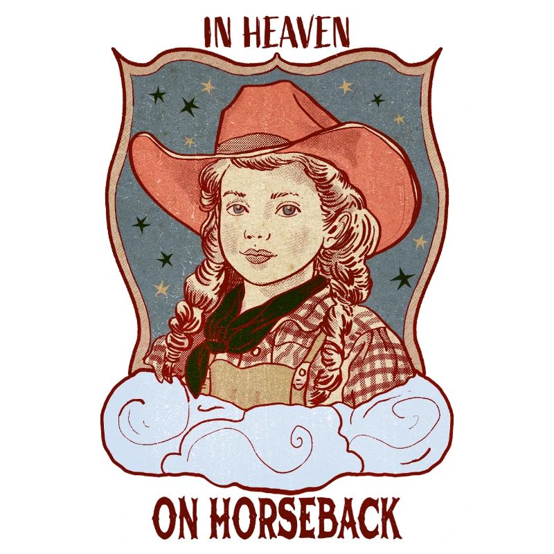 Sur le dos d’un cheval