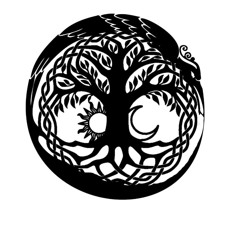 Celtic Ireland Viking Celtic Knot Pattern Tree