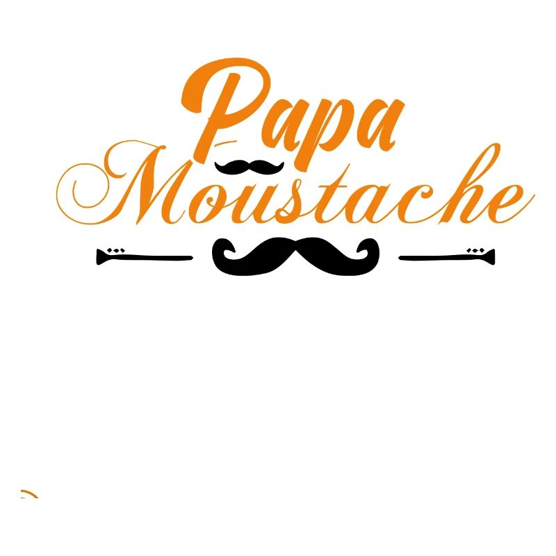 papa moustache, Idée cadeau d'élégance.