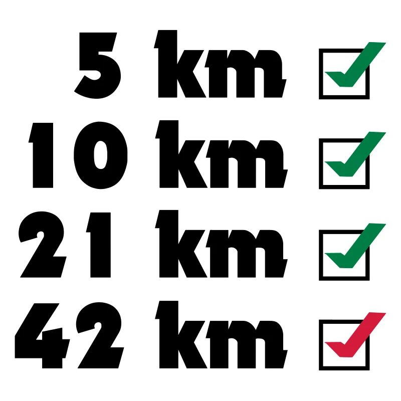 Marathon Checklist