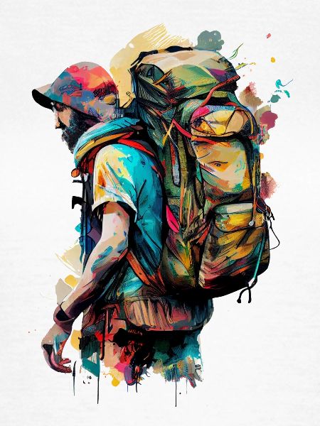 Graffiti Backpacker Design