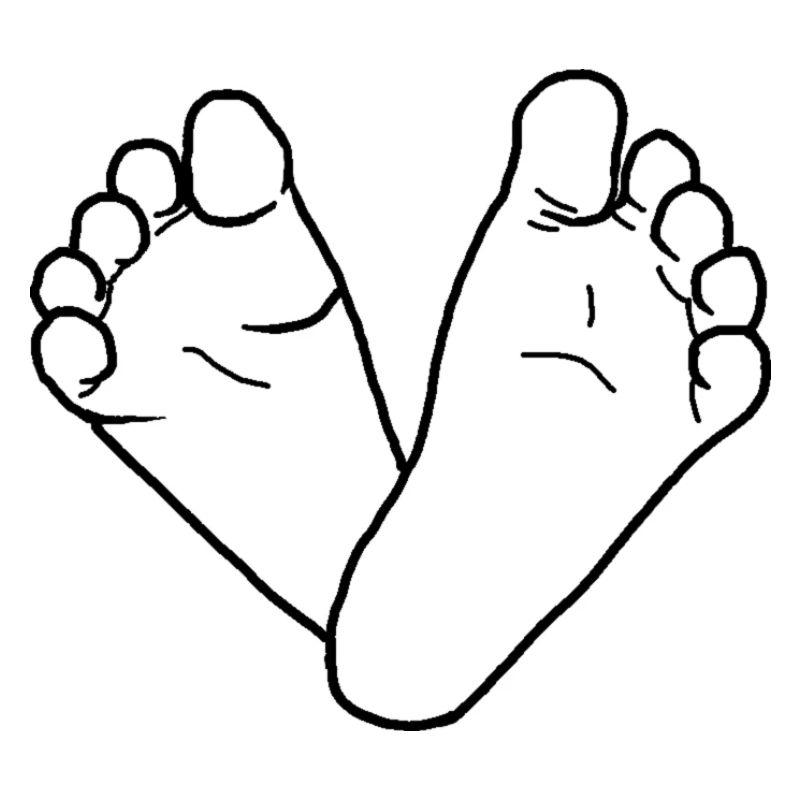 Pieds de bébé