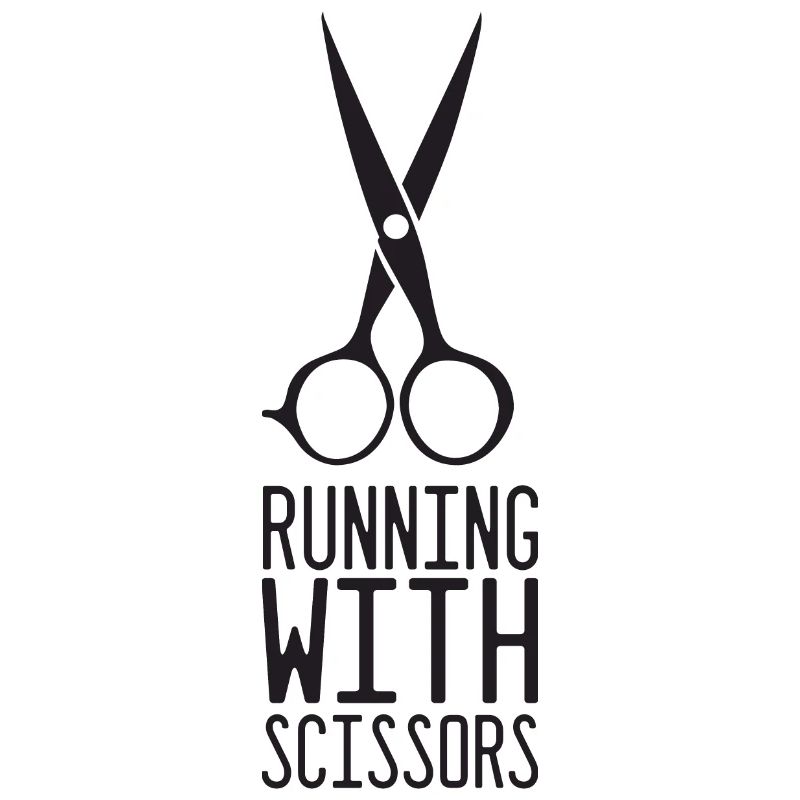 Courir avec des ciseaux