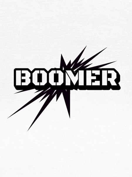 Boomer Explosionschrift