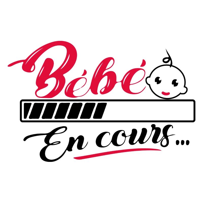 Bébé en cour...