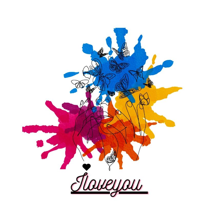 Éclaboussures de couleur