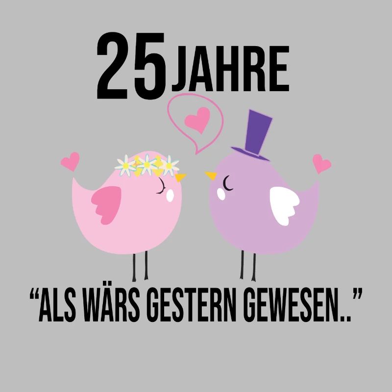 25 ans ensemble! mariage d'argent