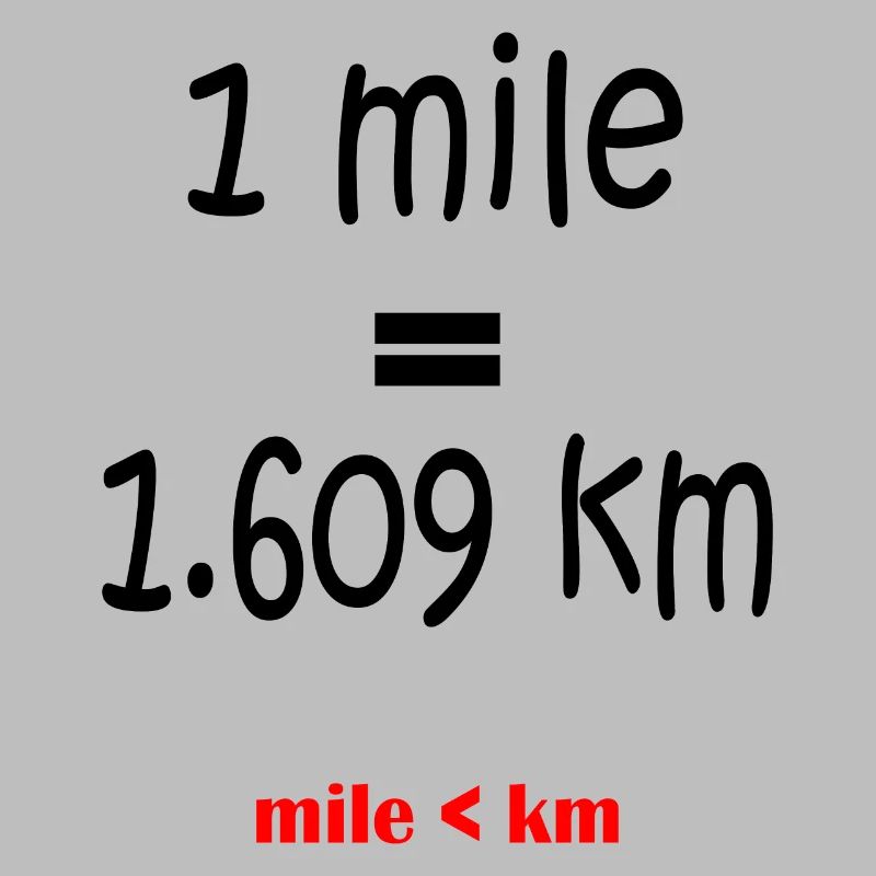 Was ist länger eine Meile oder ein Kilometer