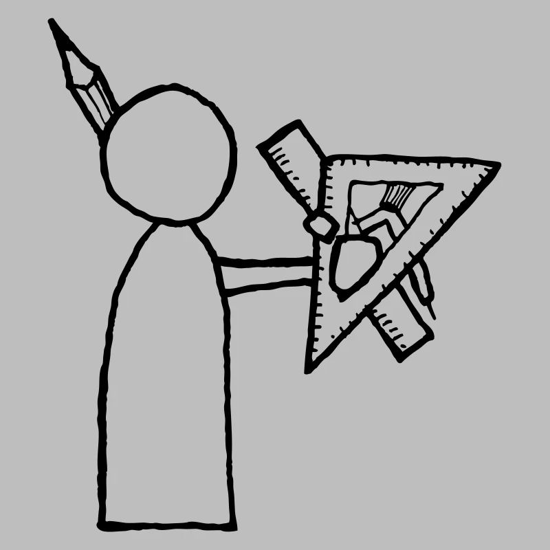 Männchen Technischer Zeichner