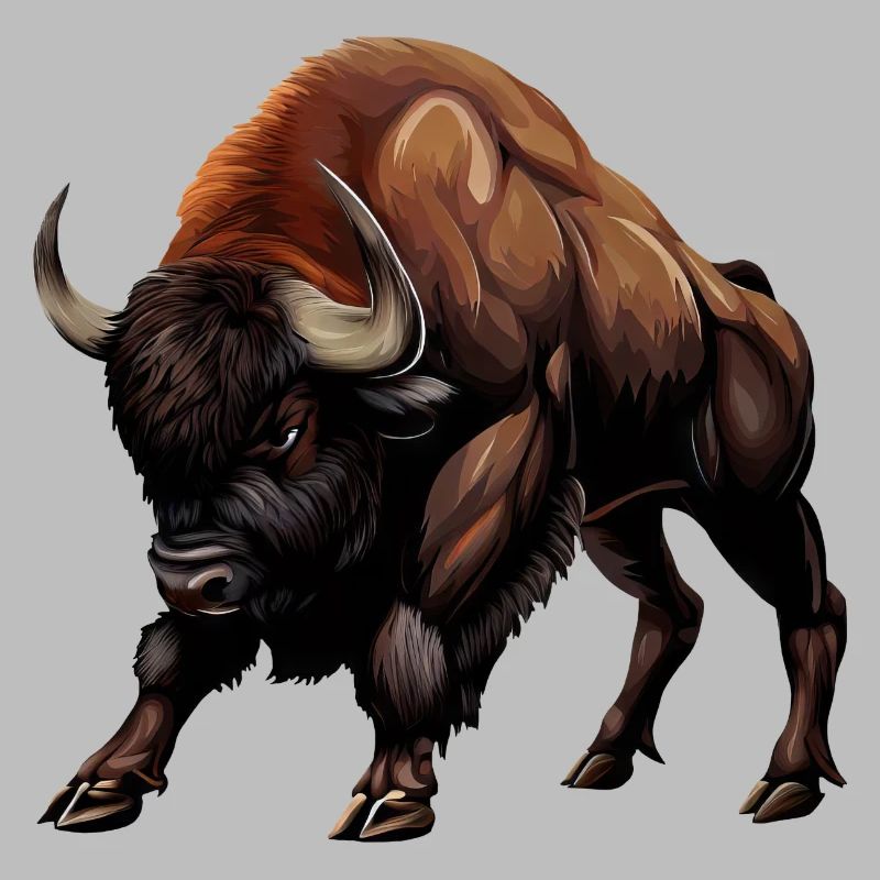 Vache, Buffle, Taureau, Bison - Conception animale