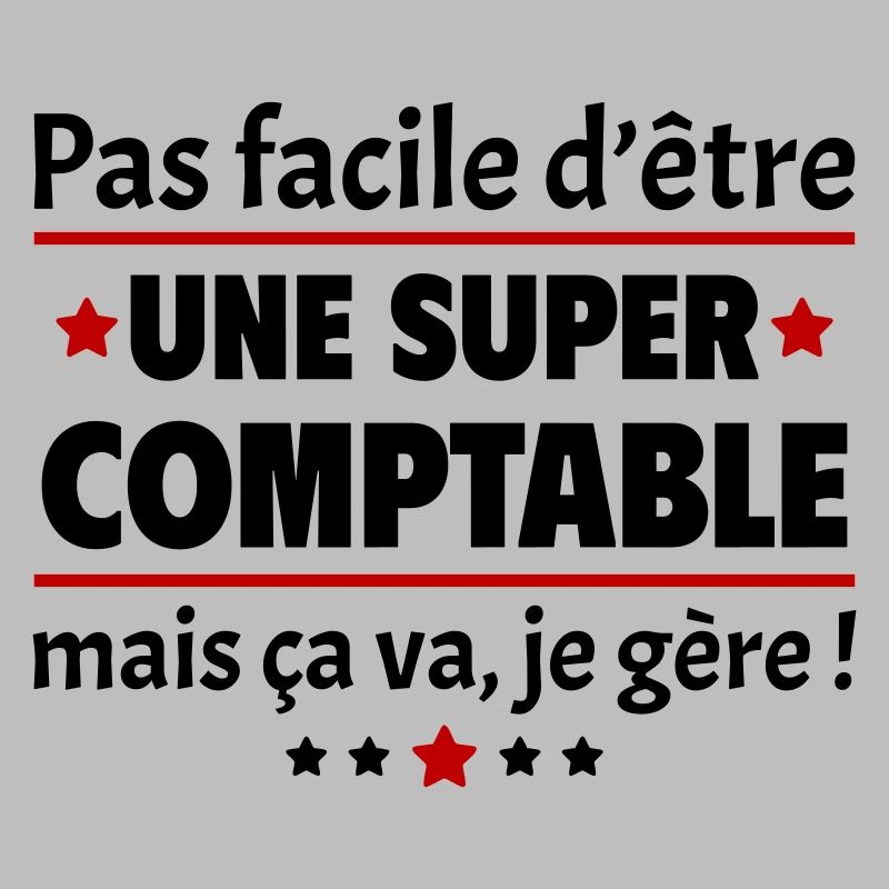 Pas facile d'être une super comptable, cadeau noël