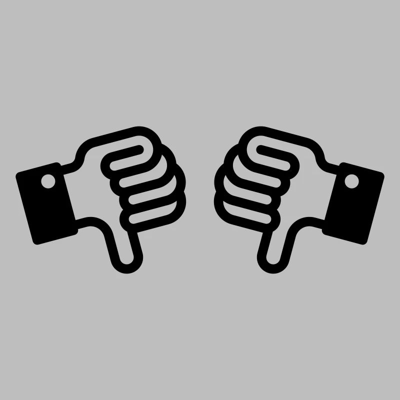 Thumbs down / pouces vers le bas (2)