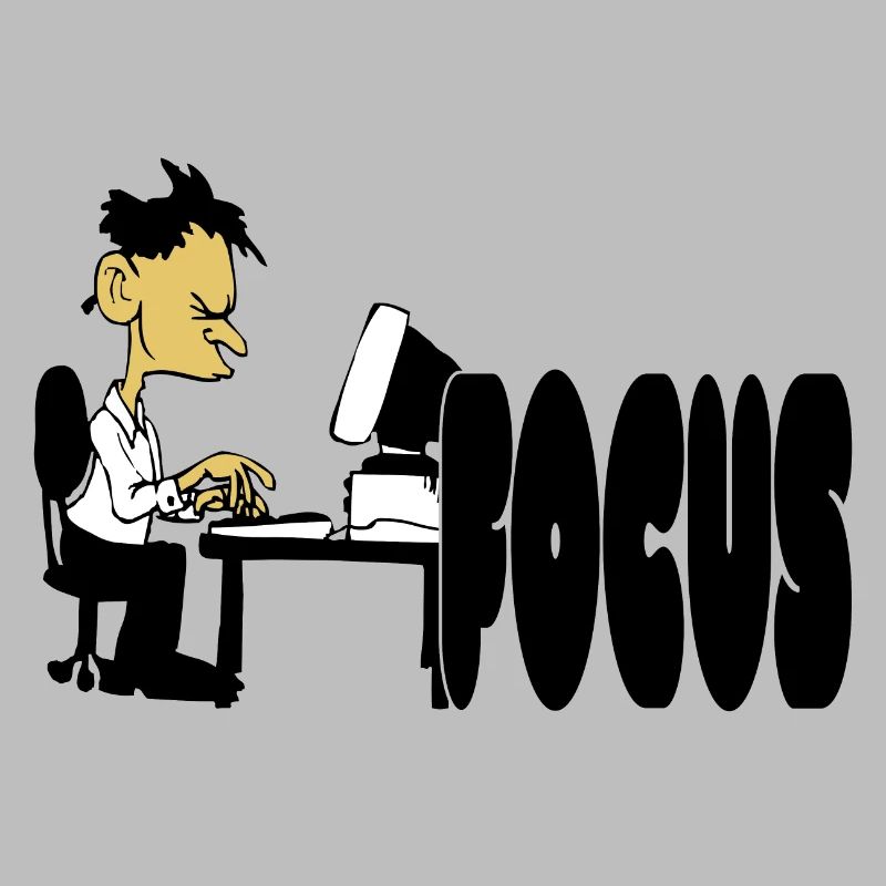 Office workaholic