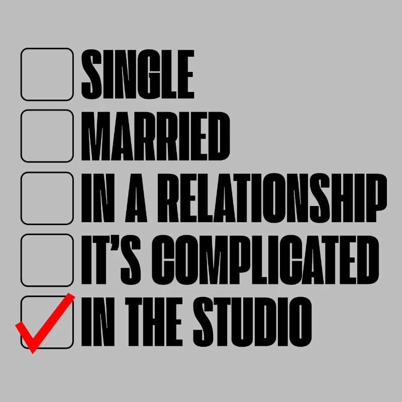 Single, Married, In A Relationship, In The Studio