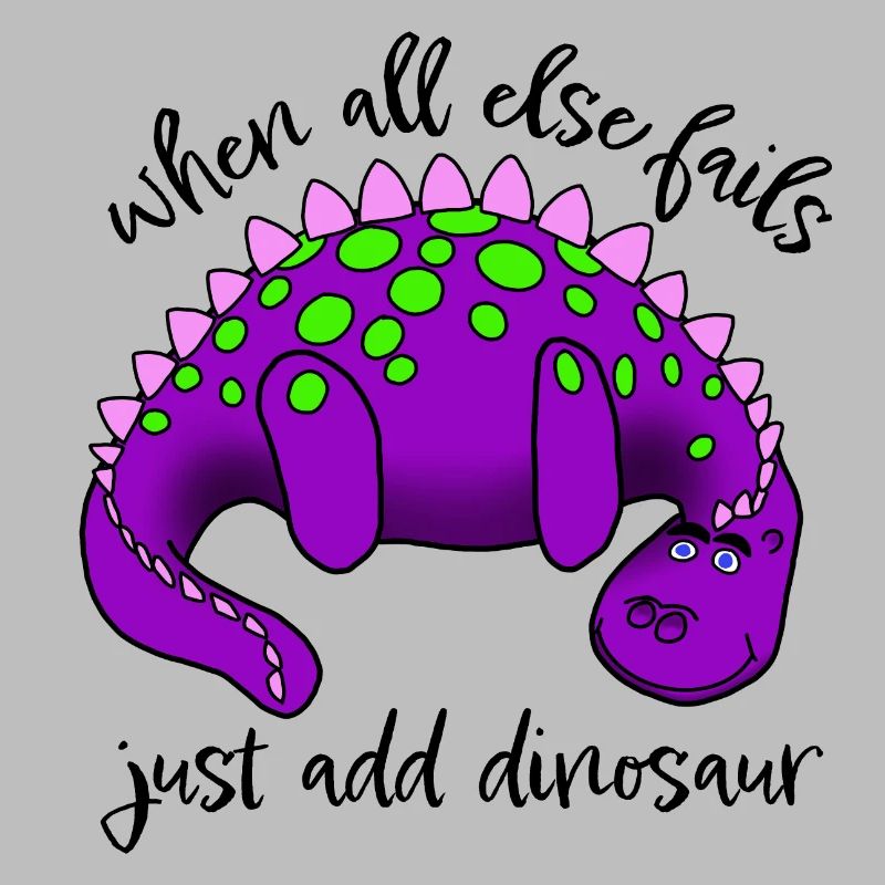 … Ajoutez simplement le dinosaure