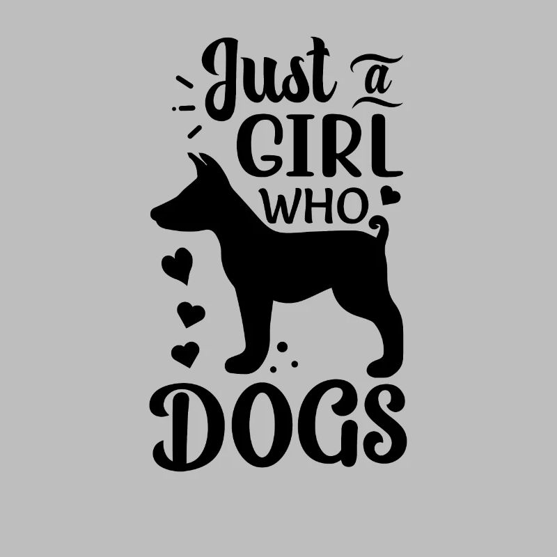 NUR EIN MÄDCHEN, DAS HUNDE LIEBT