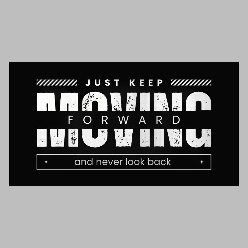 Continuez simplement à avancer