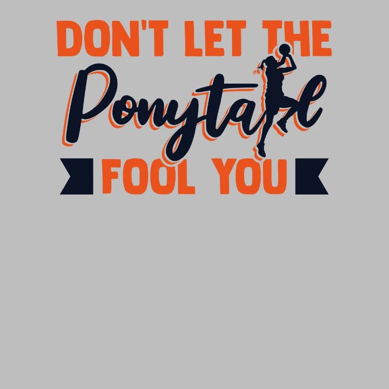 Ne laissez pas la queue de cheval vous tromper basketteur