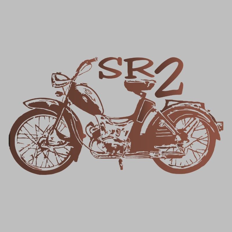 Simson SR2 rubinrot