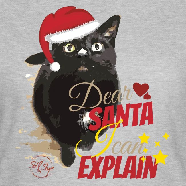 Katze "Dear Santa"